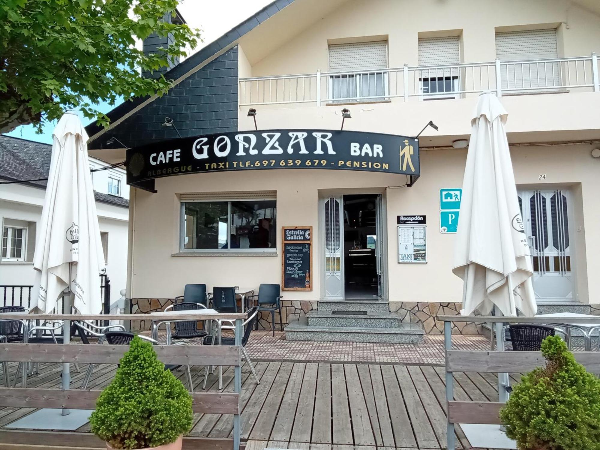 Pension Albergue Gonzar Portomarin Eksteriør billede